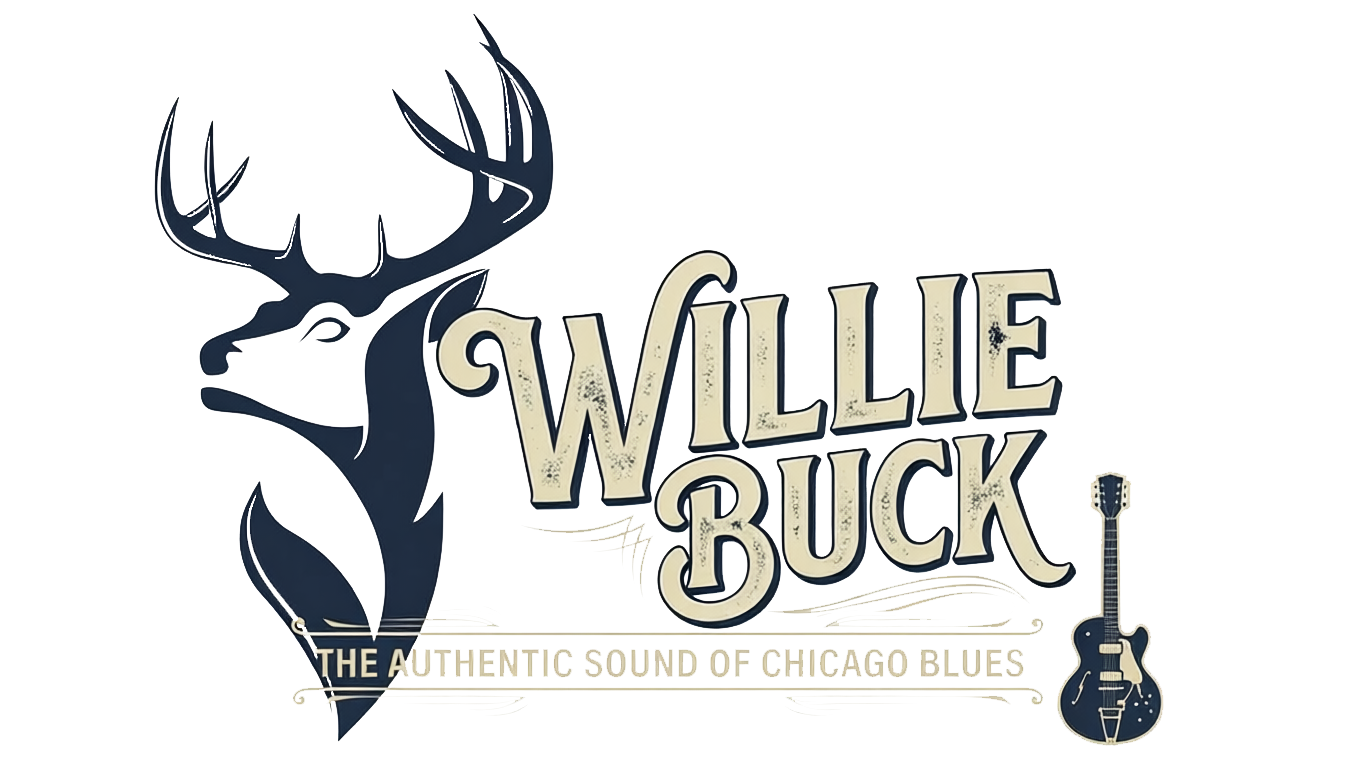 Willie Buck official Chicago blues logo